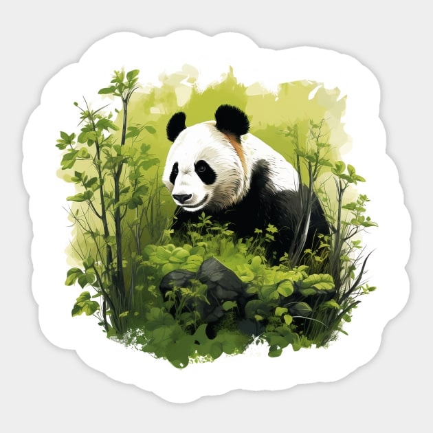 Giant Panda Sticker by zooleisurelife